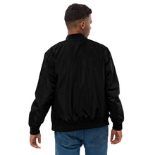 Load image into Gallery viewer, Premium recycled Logo bomber jacket