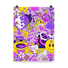 Load image into Gallery viewer, Modern Psychedelic Art Poster