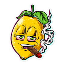 Load image into Gallery viewer, Smoking Lemon Sticker