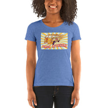 Load image into Gallery viewer, Ladies' short sleeve A Hippie Bus Shirt