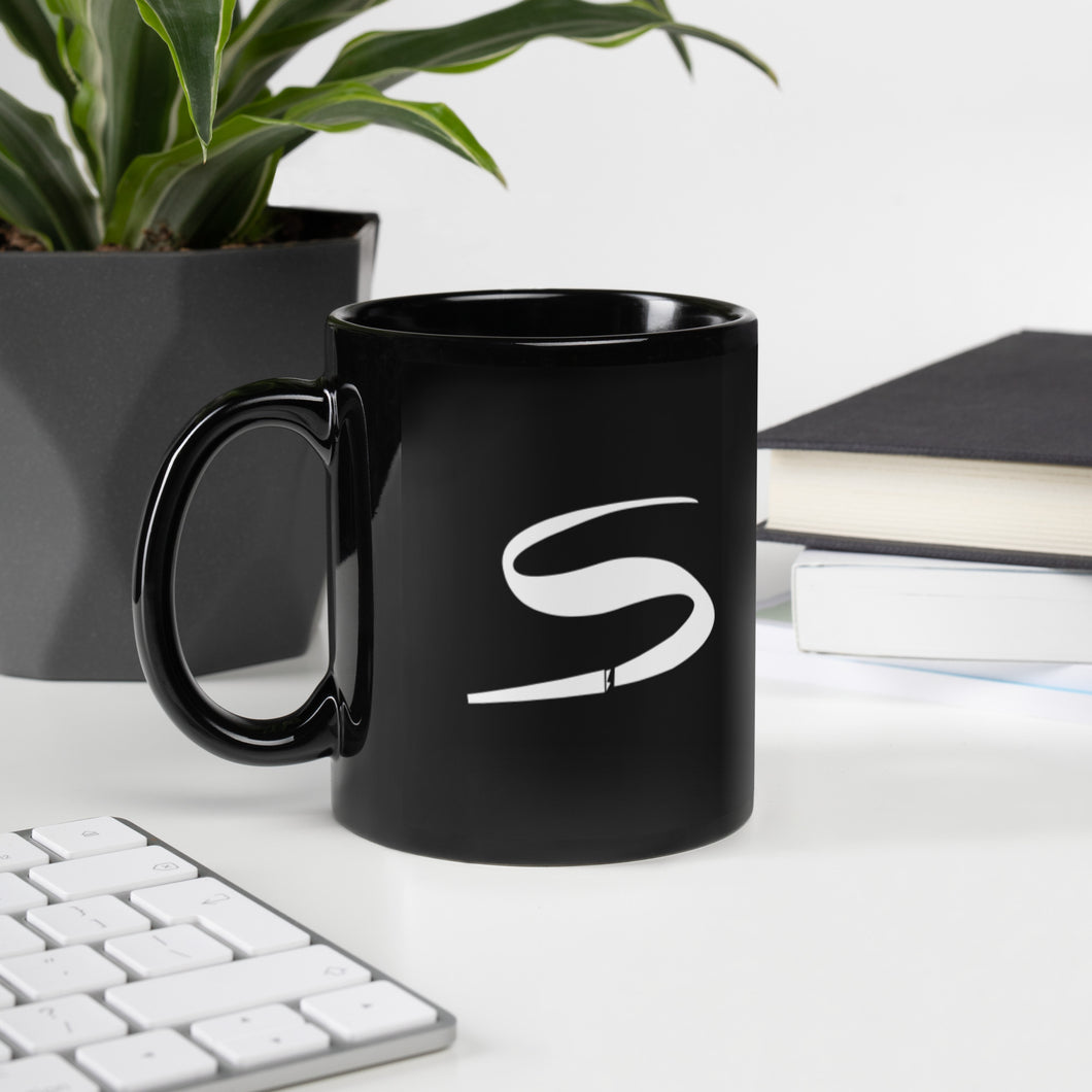 Black and White Logo Mug