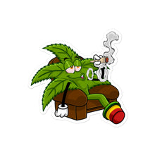 Load image into Gallery viewer, Couch Leaf Stoner Sticker
