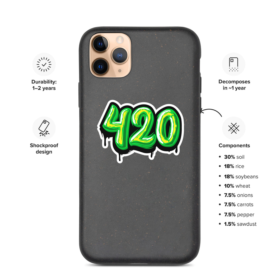 Speckled 420 iPhone case