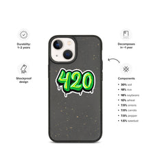 Load image into Gallery viewer, Speckled 420 iPhone case
