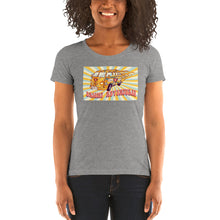 Load image into Gallery viewer, Ladies&#39; short sleeve A Hippie Bus Shirt
